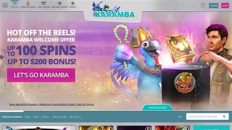 All live casino games – From Roulette to Poker with Karamba.